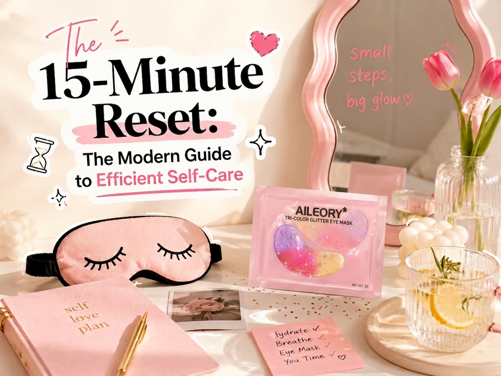 The 15-Minute Reset: The Modern Guide to Efficient Self-Care