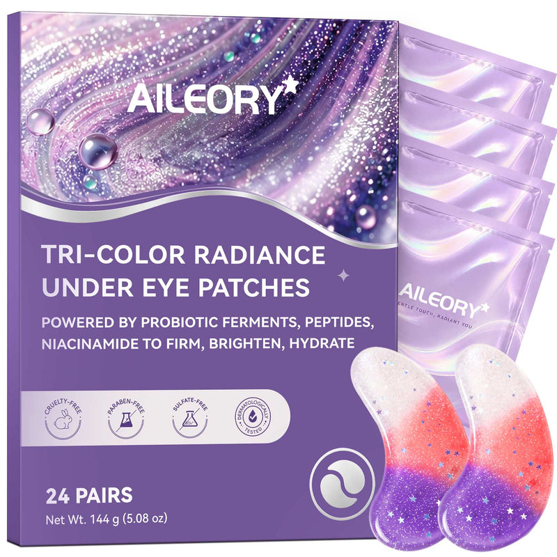 Tri-Color Radiance Under Eye Patches