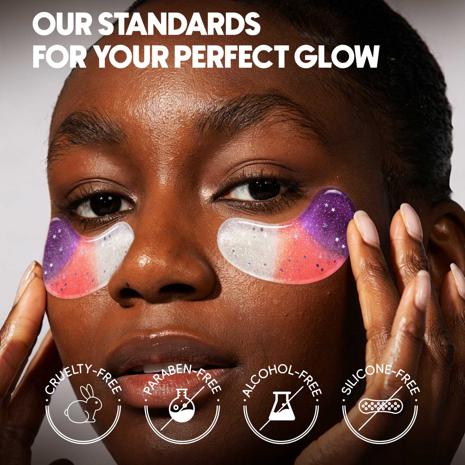 Tri-Color Radiance Under Eye Patches
