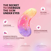 Tri-color Glitter Eye Mask