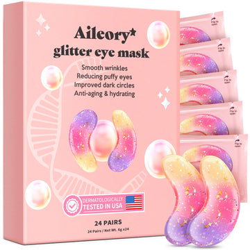 Tri-color Glitter Eye Mask