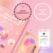 Tri-color Glitter Eye Mask