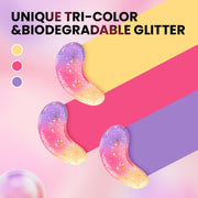 Tri-color Glitter Eye Mask