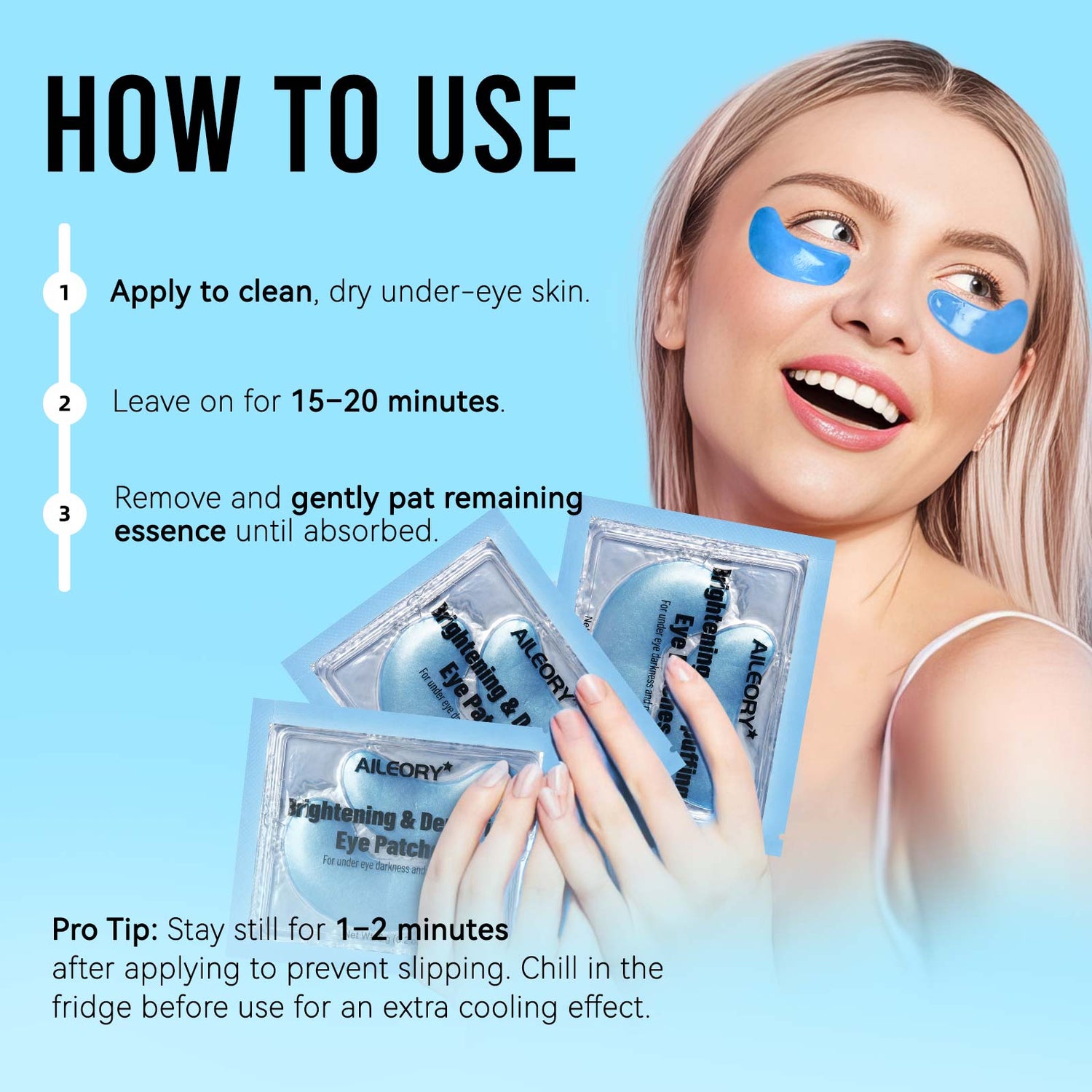 Brightening & Depuffing Under Eye Patches