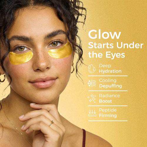 24K Gold Peptide Under Eye Patches