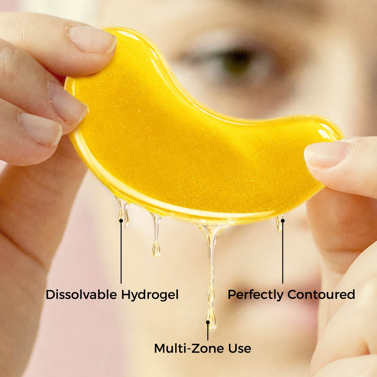 24K Gold Peptide Under Eye Patches