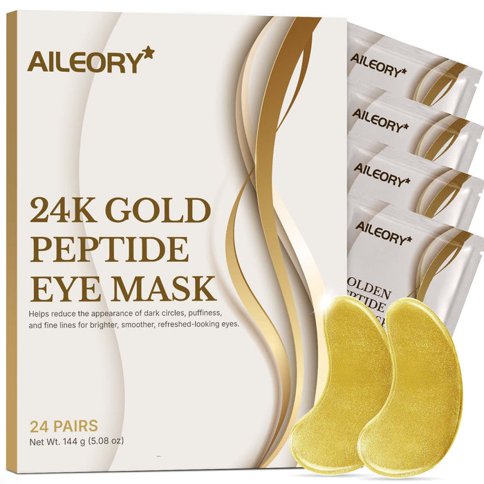 24K Gold Peptide Under Eye Patches